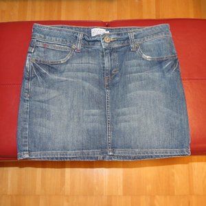 TOMMY HILFIGER denim mini skirt S